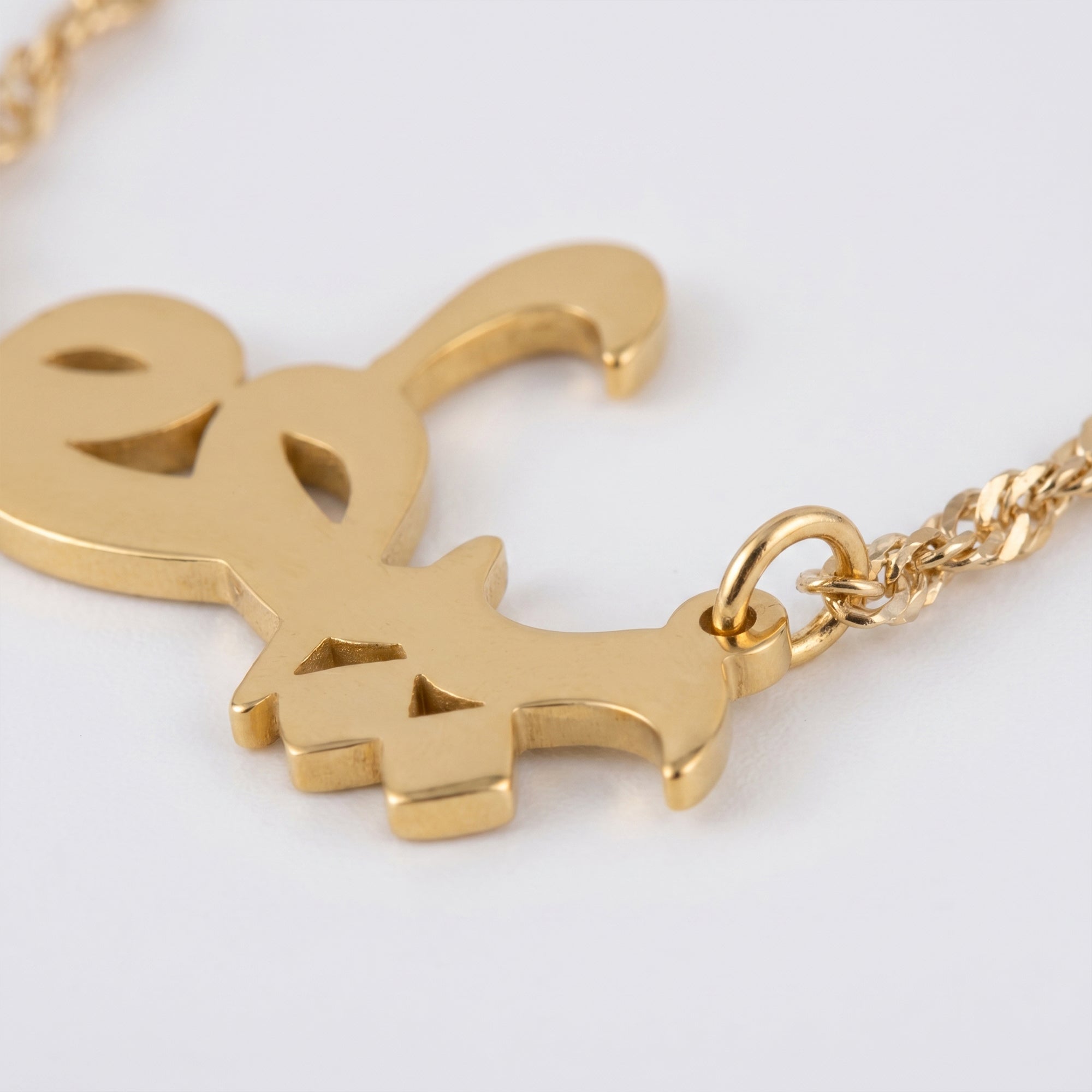 Thick Font Necklace