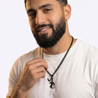 Mens name necklace cuban chain