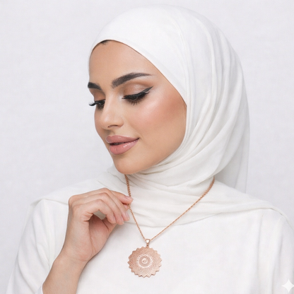 'The 99 Names of Allah' Twisted Chain Necklace