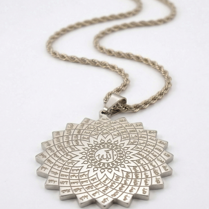 'The 99 Names of Allah' Twisted Chain Necklace