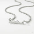 Custom Name Wheat Chain Men's Necklace