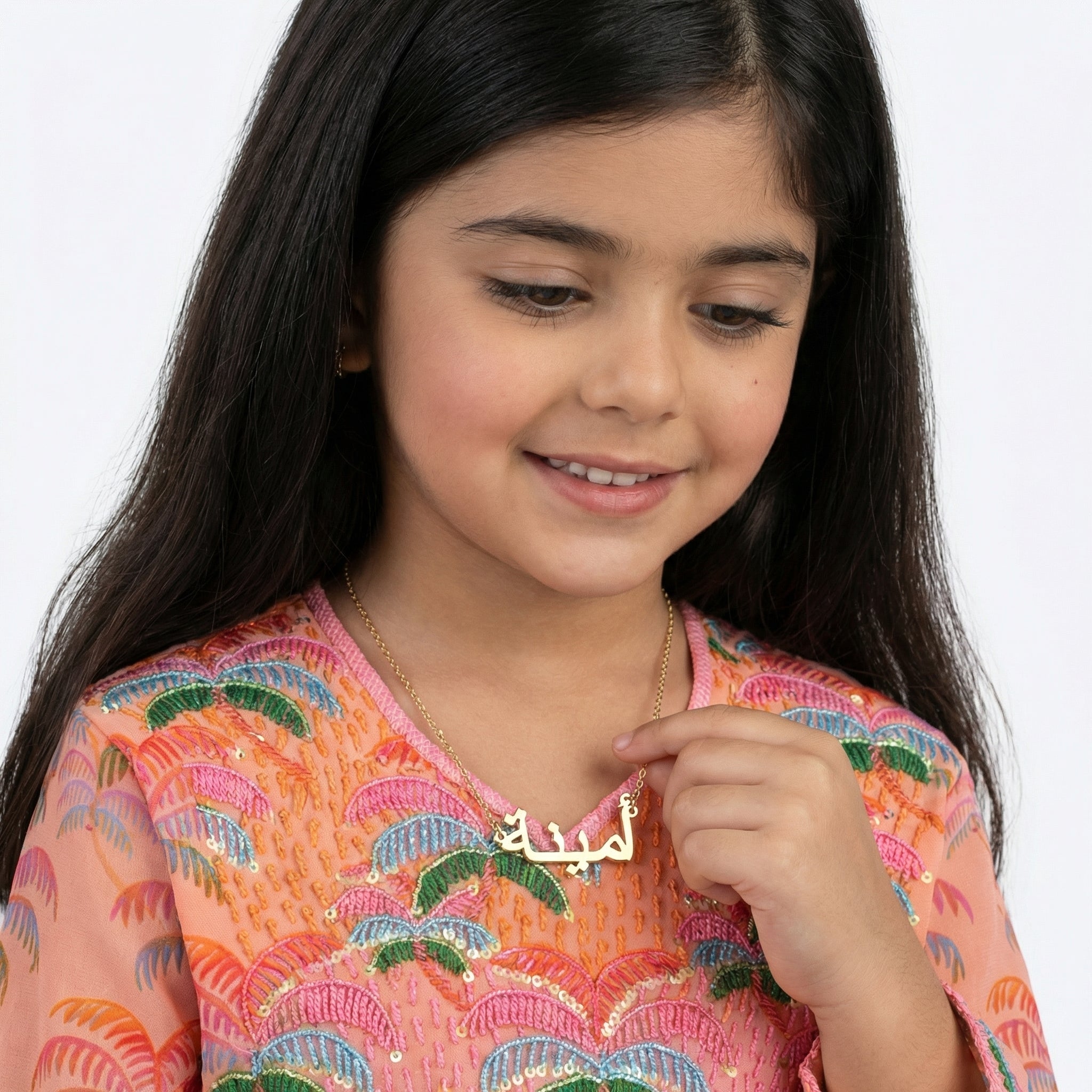 Custom Name Standard Chain Girls Necklace