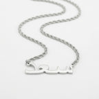 Custom Name Rope Chain Men's Necklace