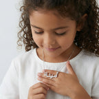 Custom Name Box Chain Girls Necklace