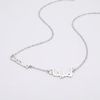 Multiple name necklace