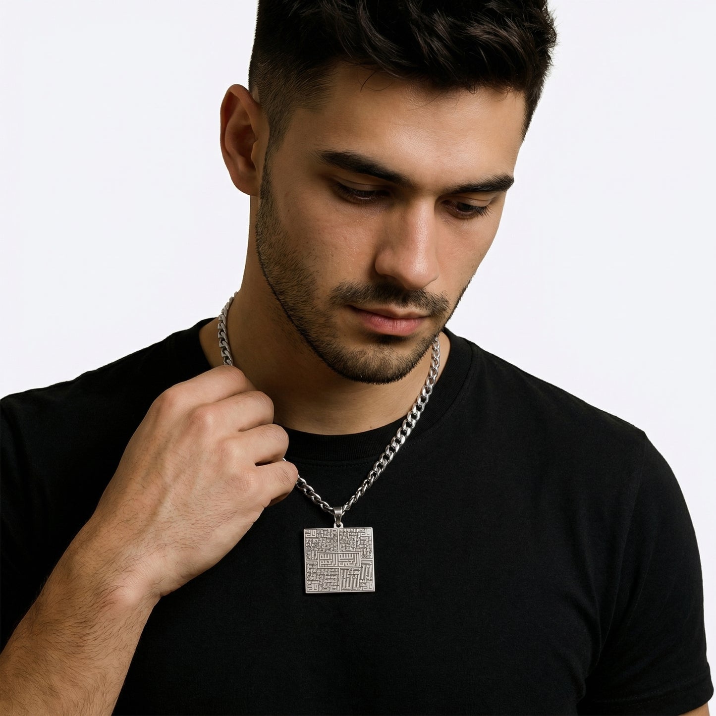 The Four Quls Men Cuban Necklace