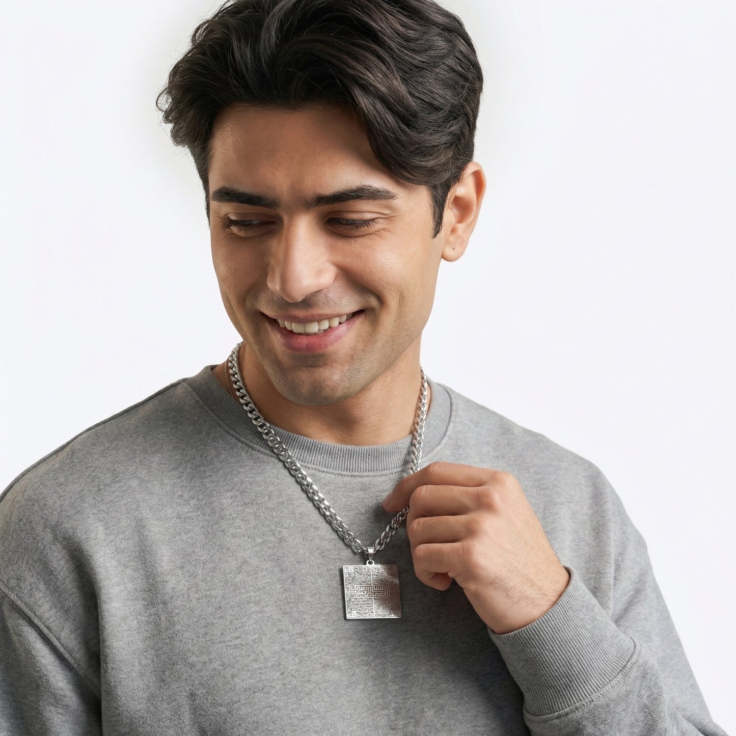 The Four Quls Men Cuban Necklace