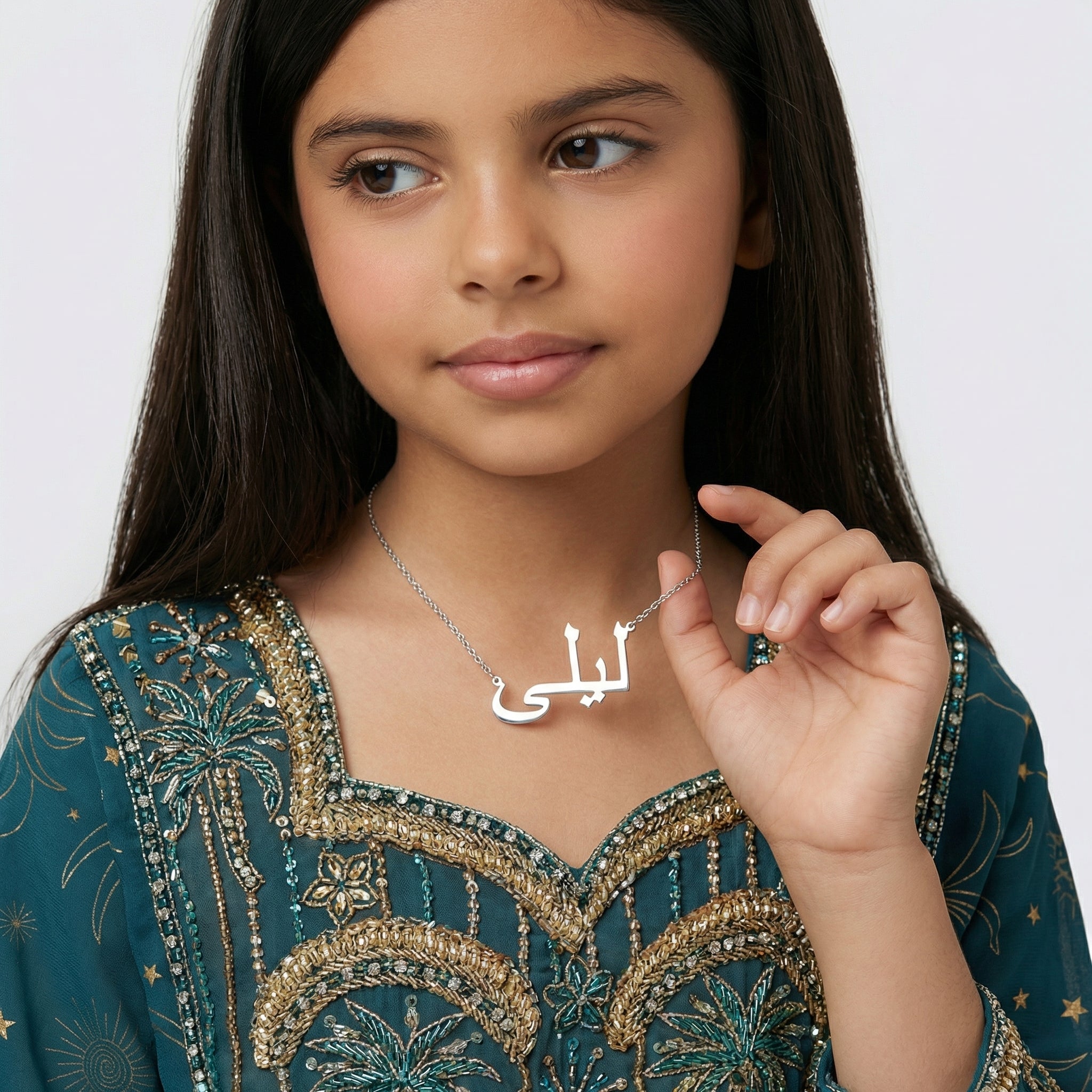 Custom Name Standard Chain Girls Necklace