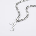 Mens name necklace cuban chain