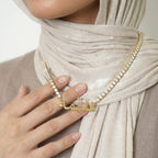 Custom name necklace tennis chain