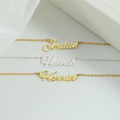 ENGLISH Custom Name Necklace