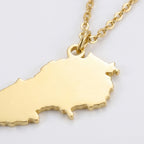 Custom Map Necklace